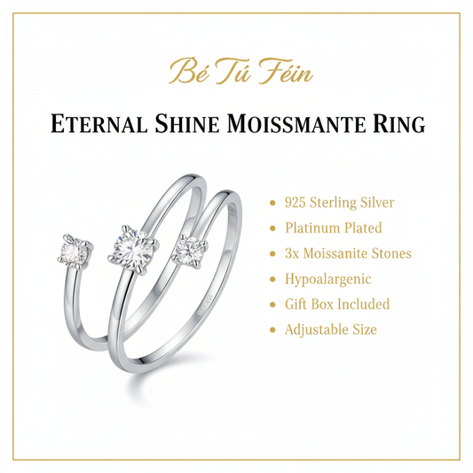 Eternal Shine Moissanite Ring