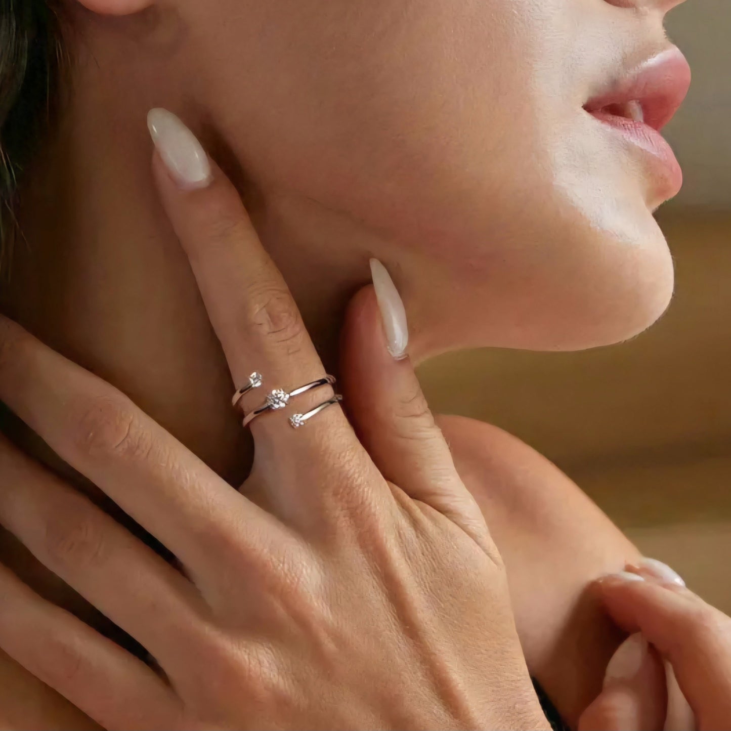 Eternal Shine Moissanite Ring